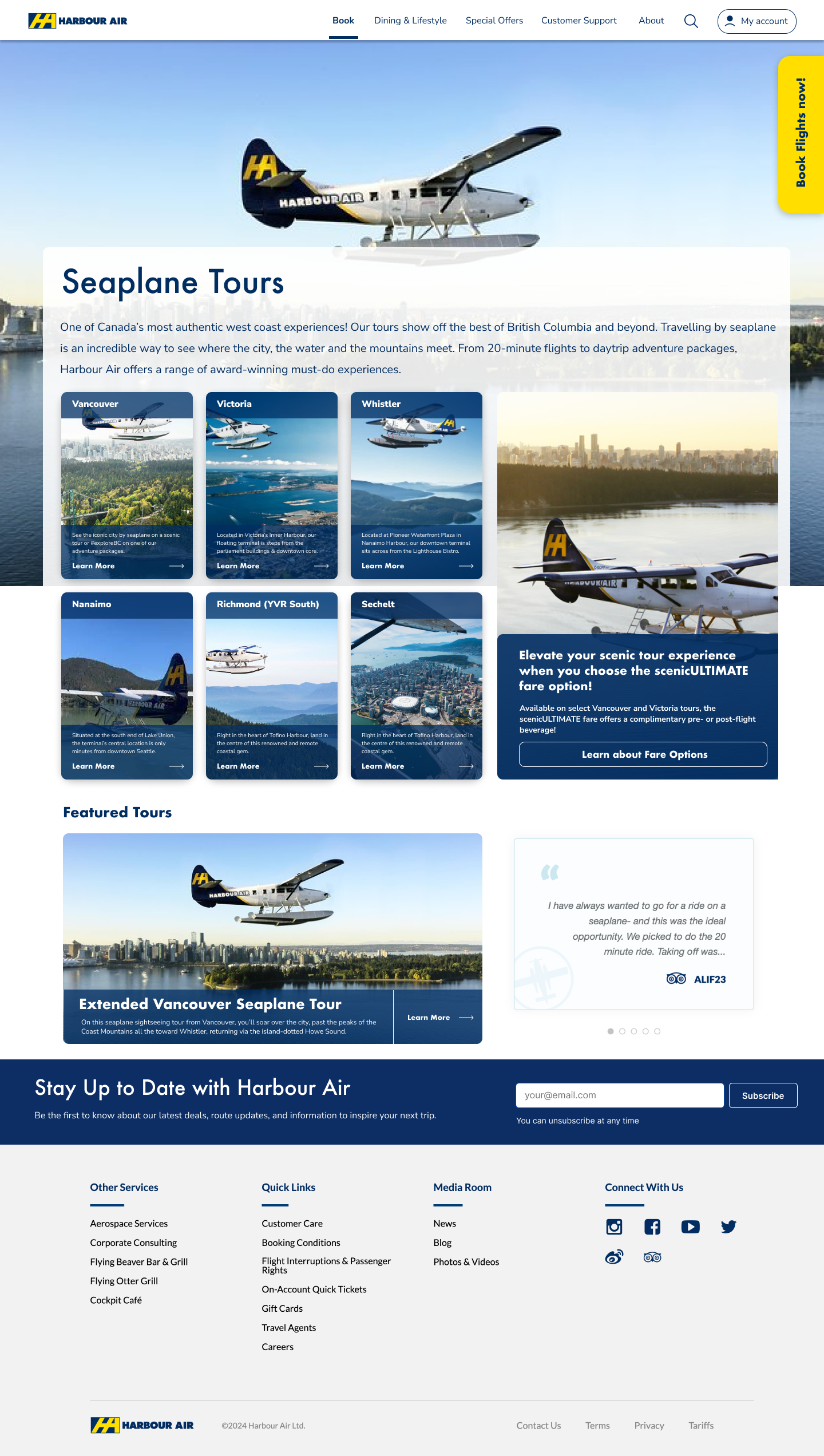 Tours Catalogue